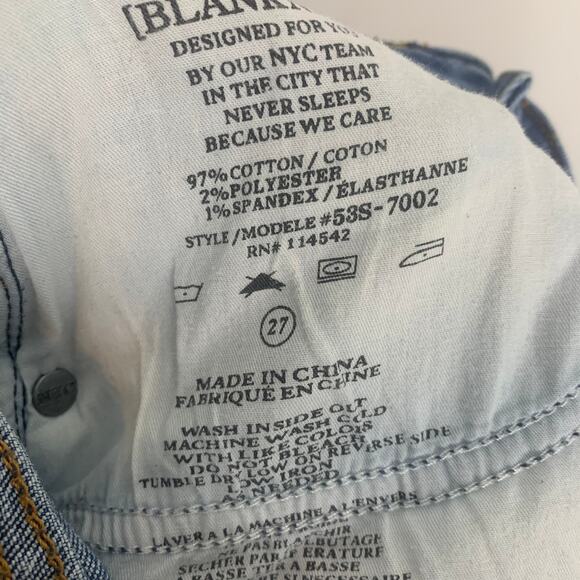 Blank NYC The Great Jones Medium Wash High Rise Skinny Jeans - Picture 12 of 12